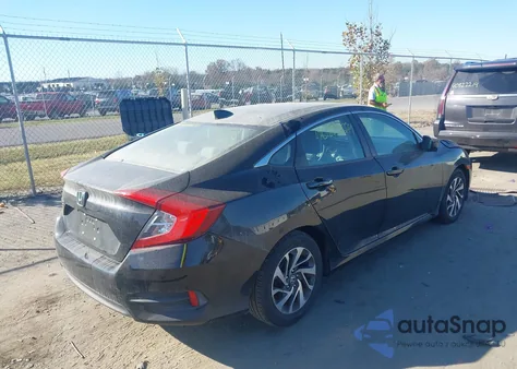 2017 Honda Civic Ex from USA, damaged, VIN 19XFC2F75HE002184